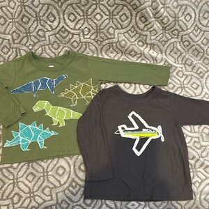 9-12 month Tea Collection long sleeve shirts
